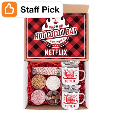 Hot Cocoa Bar Kit with 2 Mugs
