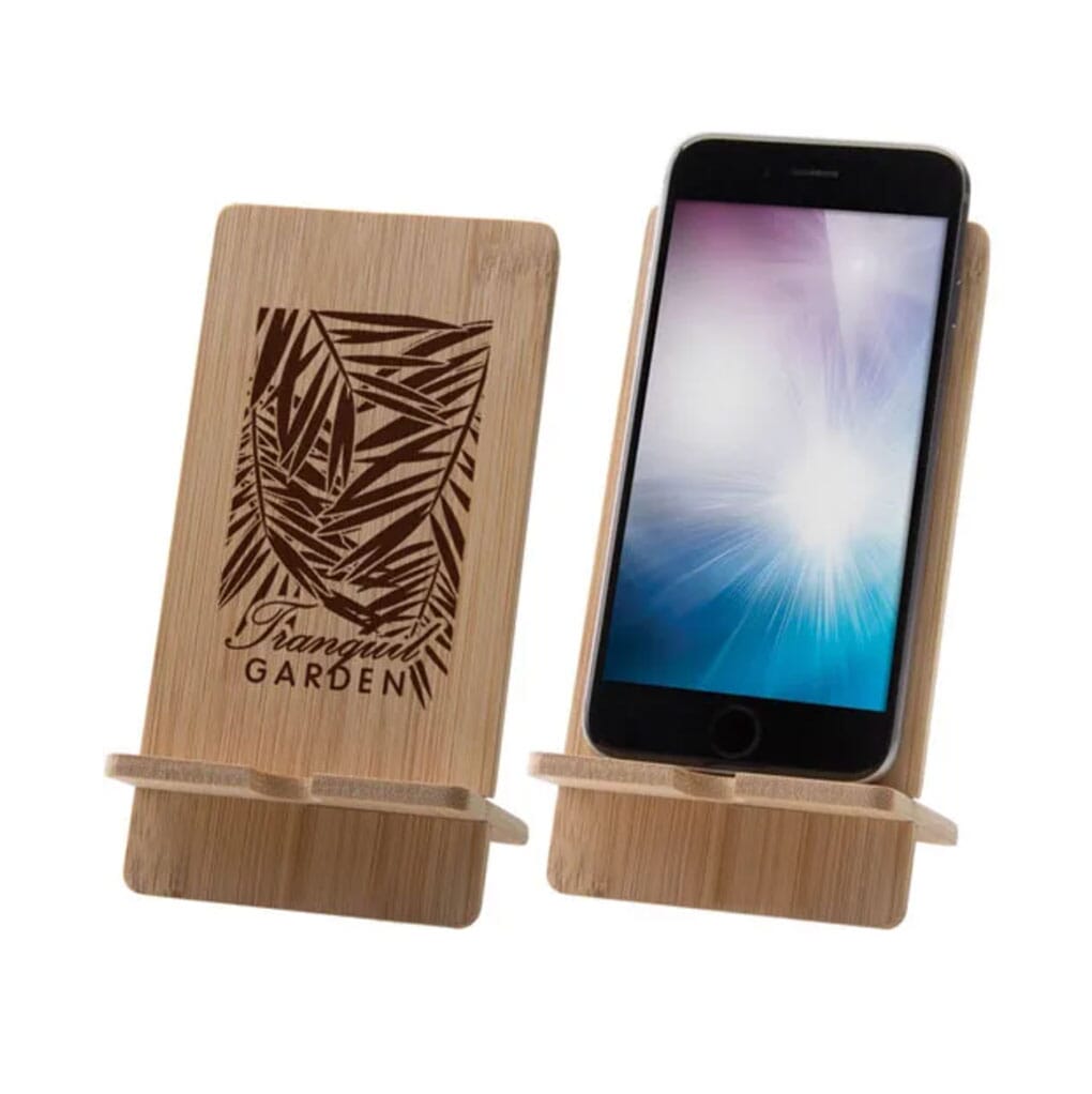 Bamboo Media Stand