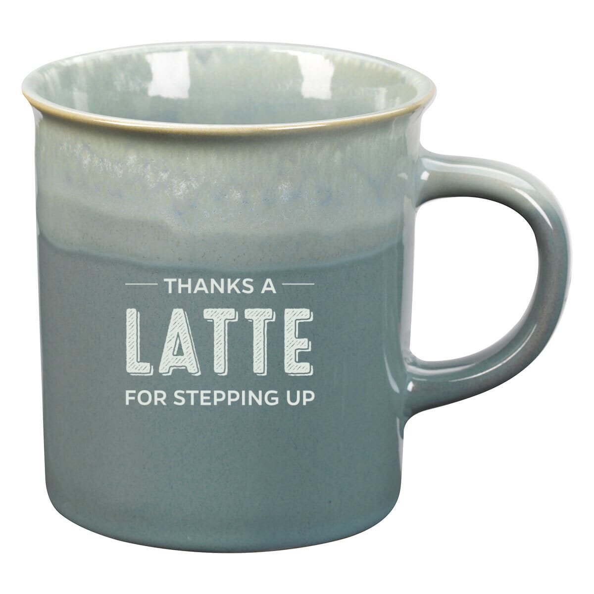 Coffee mug with volunteer appreciation logo