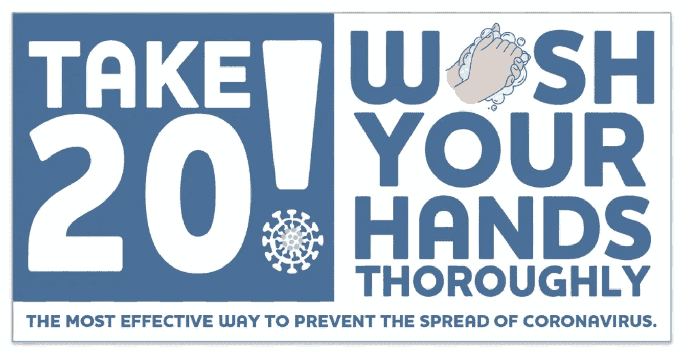 Hand Washing Reminder Sticker