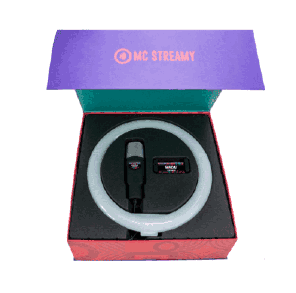 McStreamy Microphone and Light Ring