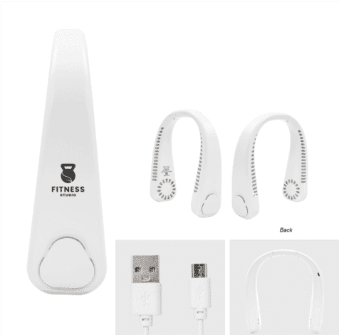 Hands-Free Rechargeable Neck Fan
