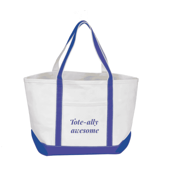 Lightweight Canvas Boat Tote