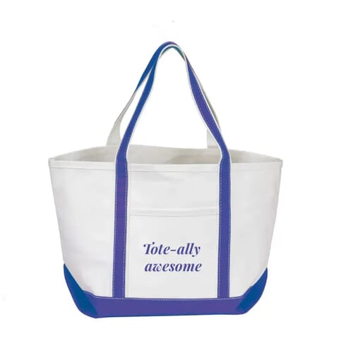 Lightweight Canvas Boat Tote