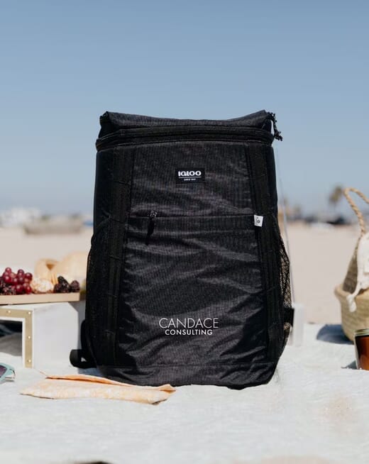 Backpack made from recycled material
