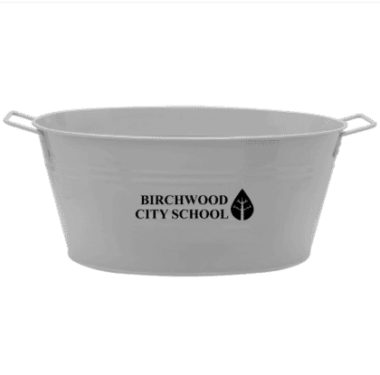 15 Qt. Galvanized Metal Tubs