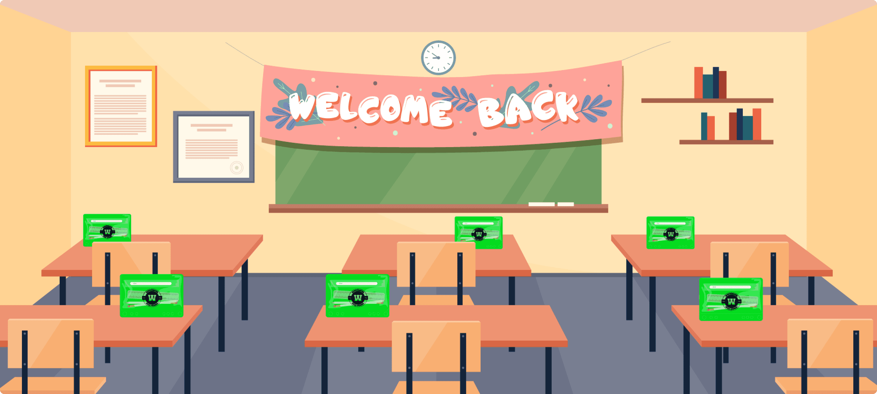 Cure Their Back-to-School Blues by Decking Out Your Classroom