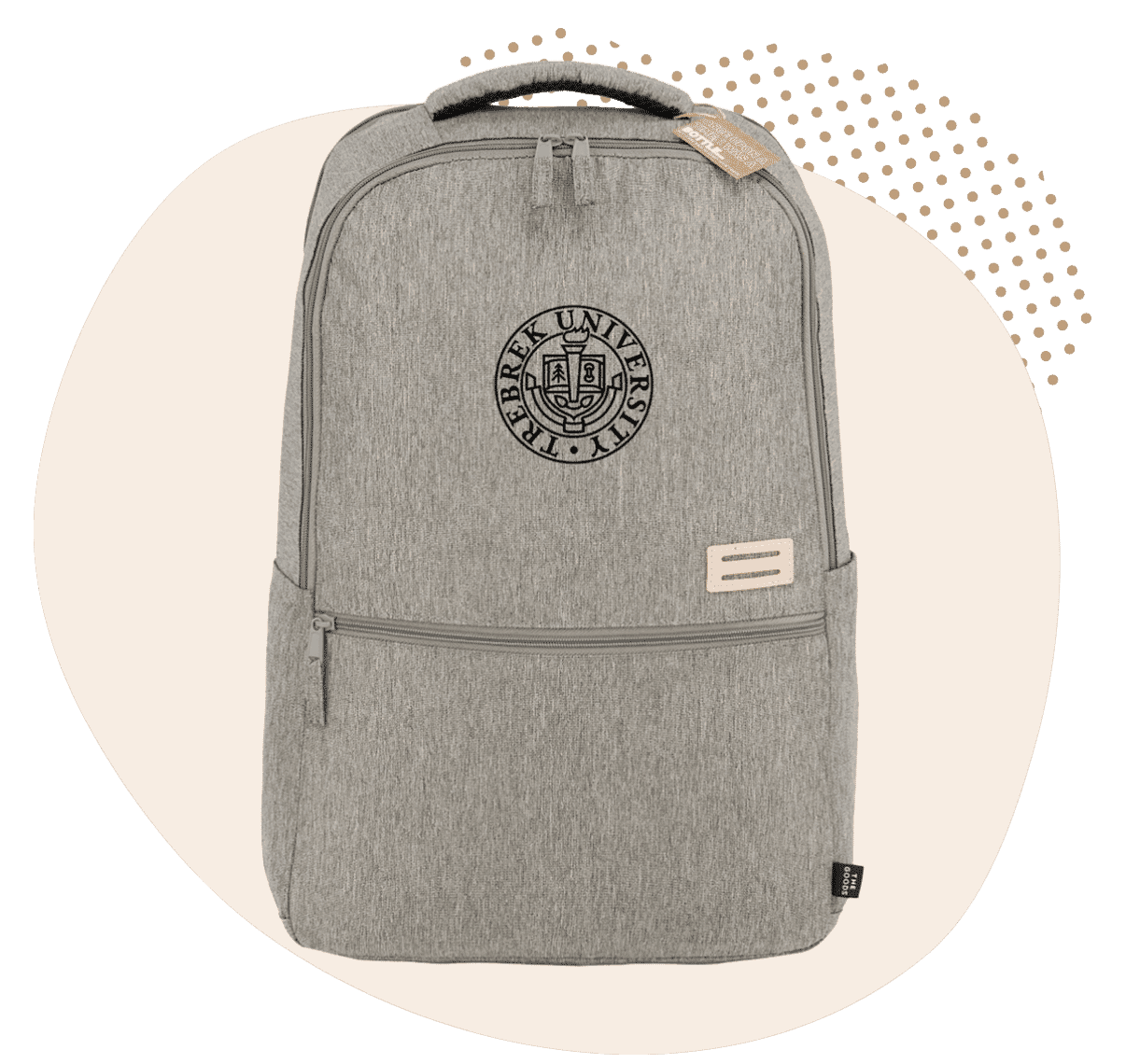 36. The Goods™ Recycled 17" Laptop Backpack