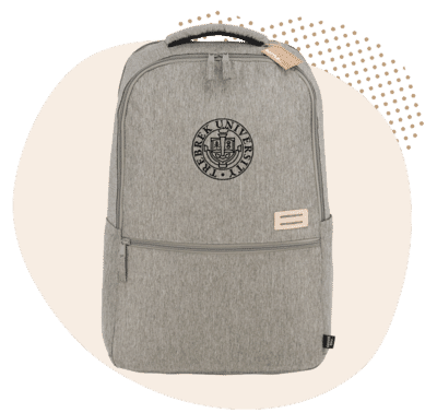 The Goods Recycled 17 in laptop backpack