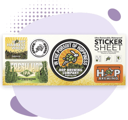 62. Custom Sticker Sheet