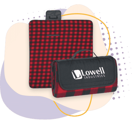 66. Twirl Up Picnic Blanket