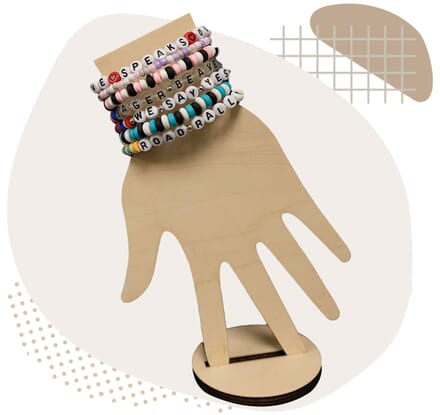 Custom Beaded Friendship Bracelet