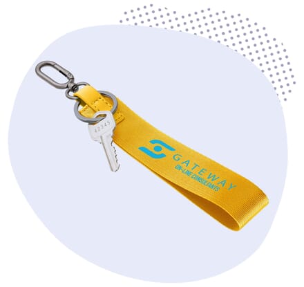 22. AeroLOFT® Never Lost Keychain