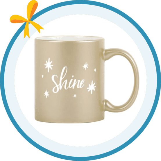 11 oz Sparkle and Shine Mug
