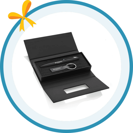 Banos Pen and Keyring Gift Set
