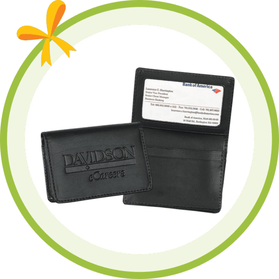 Gusseted Card Case