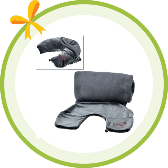 2-in-1 Travel Pillow Blanket
