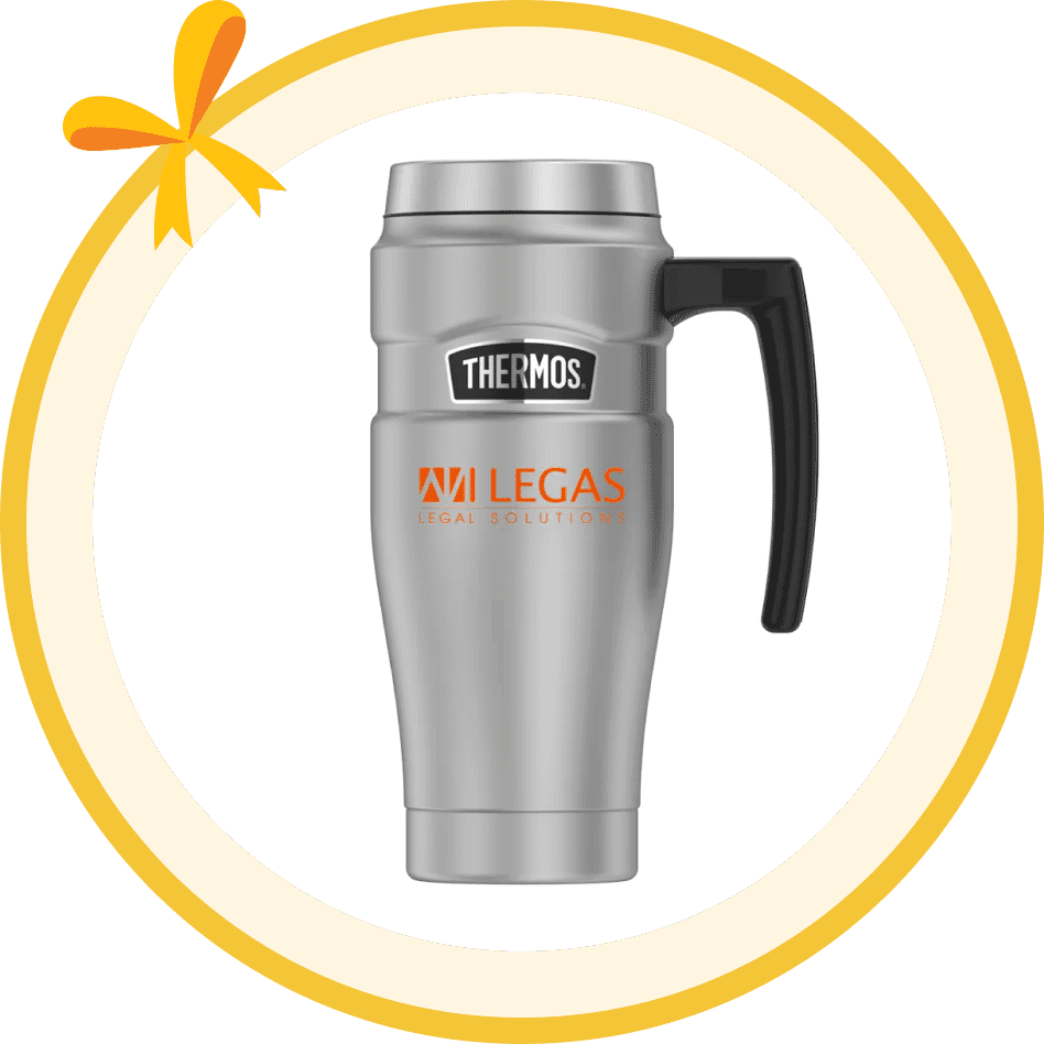 16 oz Thermos® Stainless King™ Stainless Steel Travel Mug