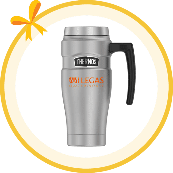 16 oz Thermos® Stainless King™ Stainless Steel Travel Mug