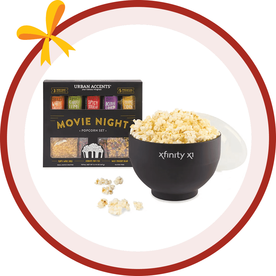 Popcorn gift set