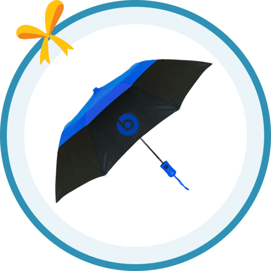 Vented Color Peak Umbrella