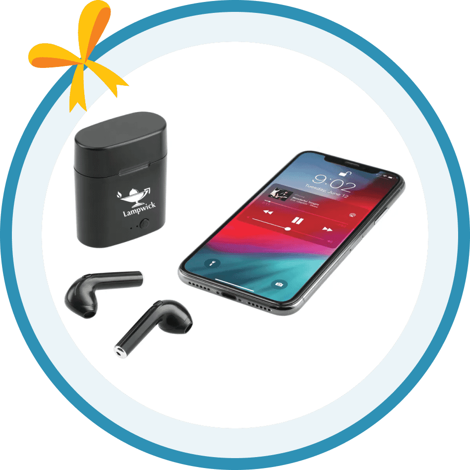 Bawl True Wireless Auto Pair Earbuds and Power Case
