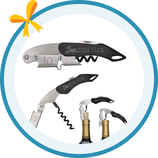 Double Hinged Wine Key Corkscrew