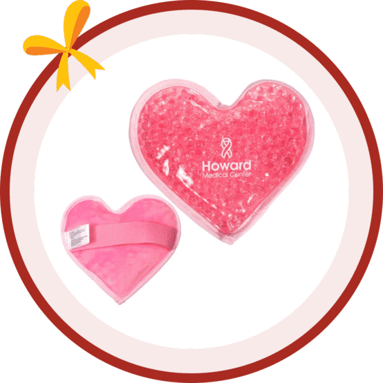 Heart Shaped Plush Hot & Cold Pack