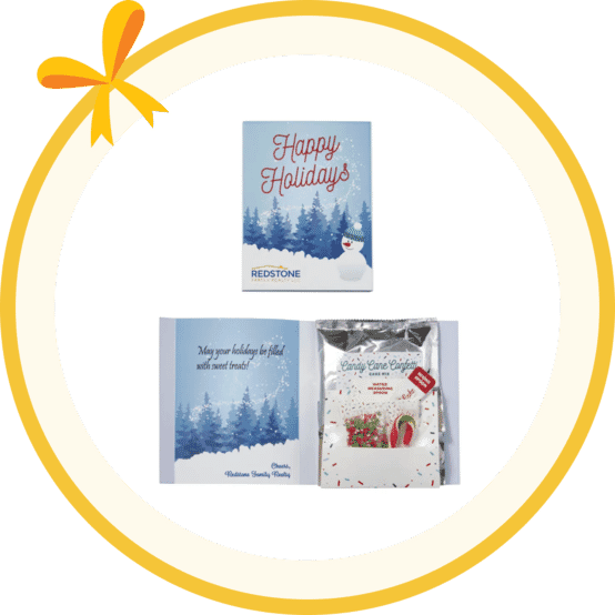 InstaCake Holiday Cake in a Card
