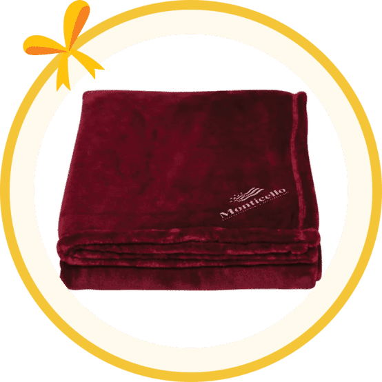 Mink Touch Blanket (Embroidered)