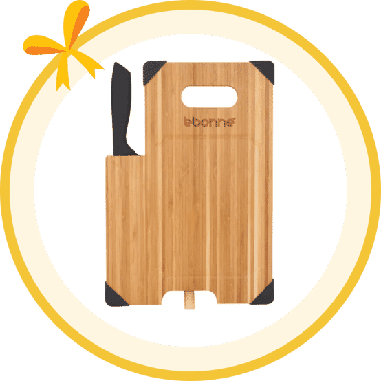 Natural Bamboo Cutting Board Set