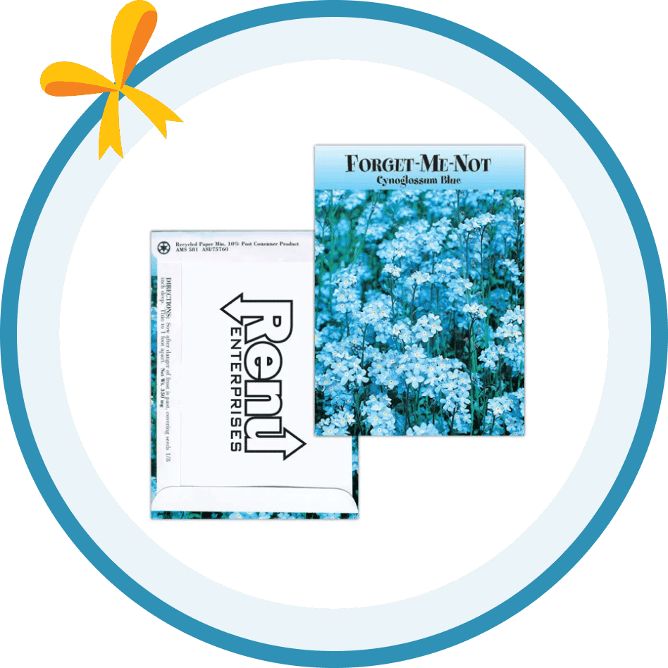 Standard Series Seed Packet: Forget-Me-Not Blue