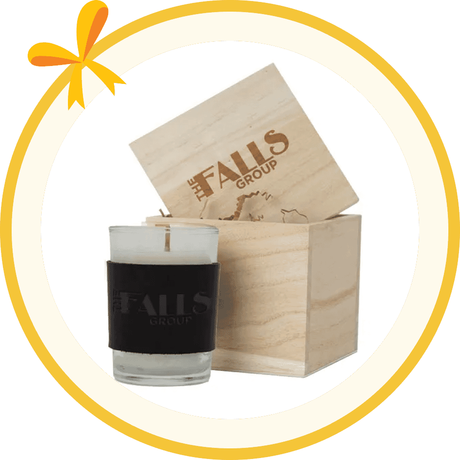 Wooden Wick Scented Candle Gift Set