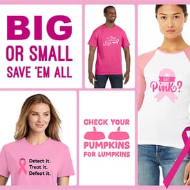 Breast Cancer Awareness Month T-Shirt Design Ideas