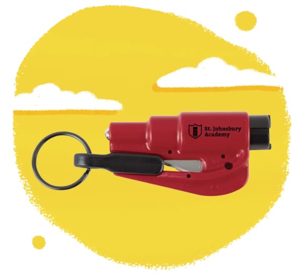 13. Resqme® 2-in-1 Auto Emergency Safety Tool