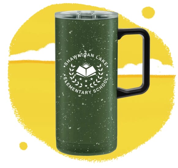 14. 18 oz Outdoor Adventure Travel Mug