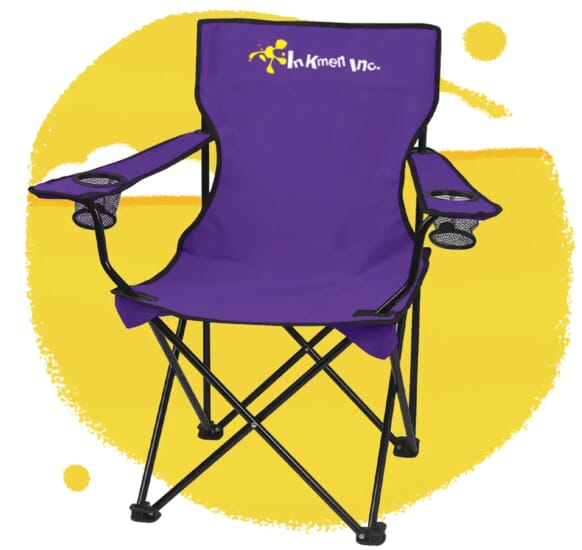 7. Fold Up Chair with Bag
