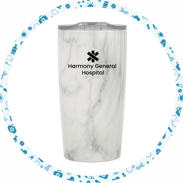 20 oz Marble Himalayan Tumbler