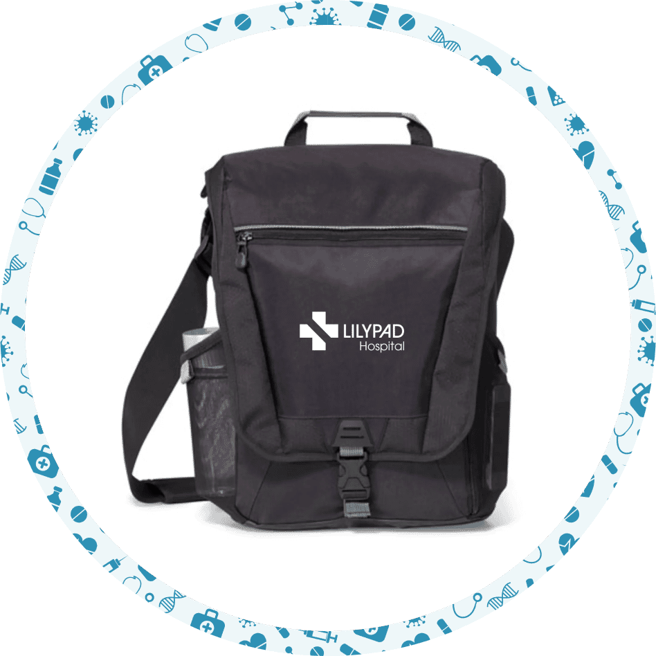 Vertex™ Vertical Computer Messenger Bag