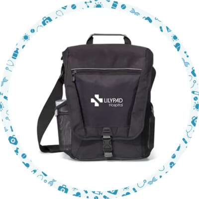 Vertex™ Vertical Computer Messenger Bag