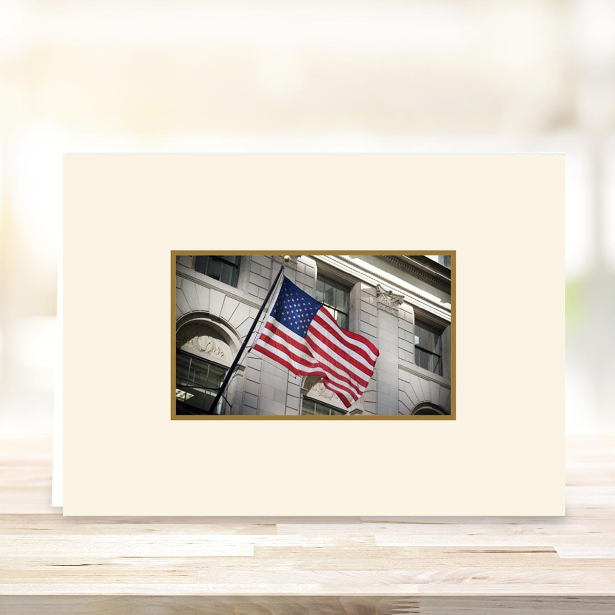 customized patriotic greeting card