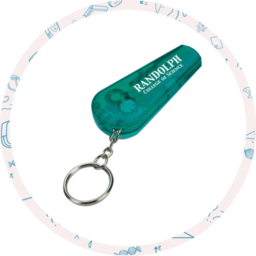 College Logo Keychains