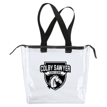 Game Day Clear Zippered Tote