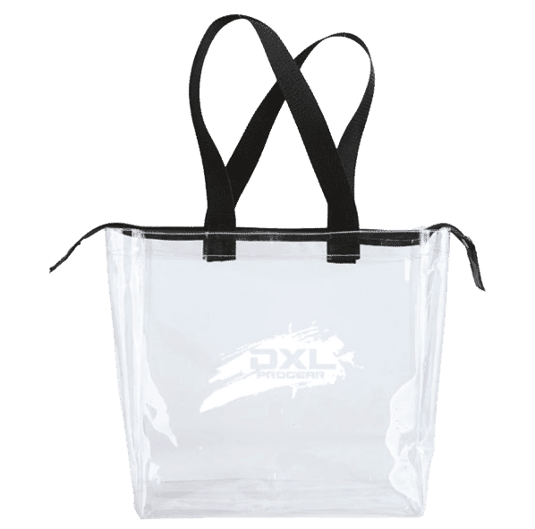 Game Day Clear Zippered Stadium Tote