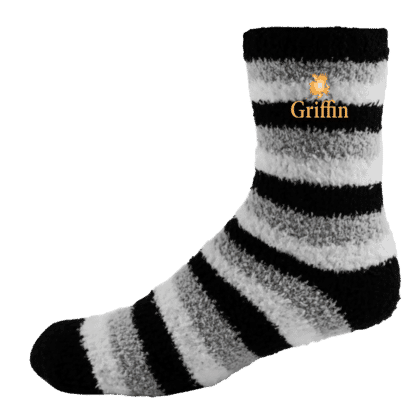 Fashion Fuzzy Feet Crew Socks