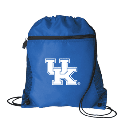 Zip-Front Drawstring Backpack
