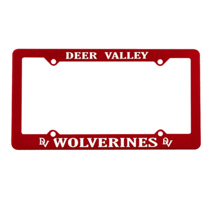 License Plate Ad Frame
