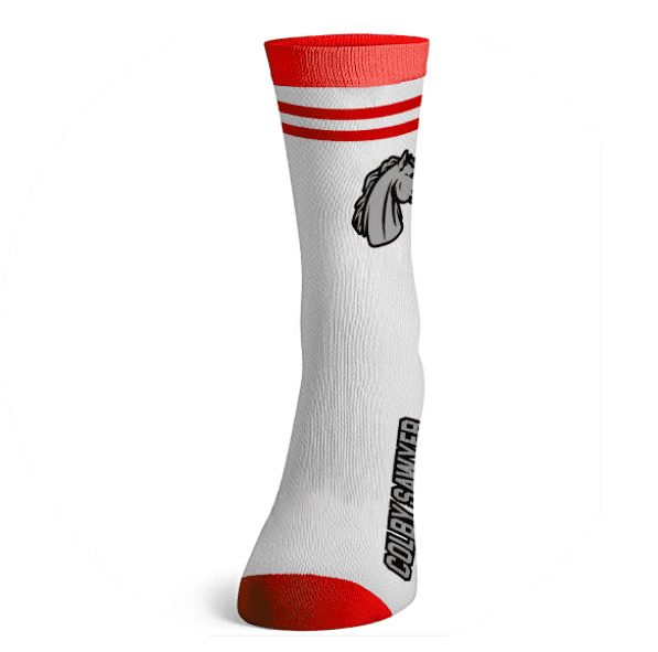 Midcalf Jacquard Socks with Bamboo Thread