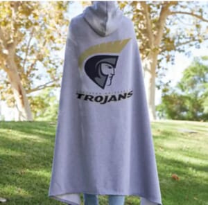 Wearable Hooded Sweatshirt Blanket