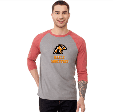 Men's Baseball 3/4 Sleeve Tee